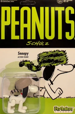 Peanuts - Snoopy in Raccoon Hat ReAction 3.75” Action Figure