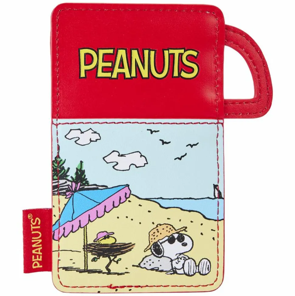 Peanuts - Thermos 5" Faux Leather Card Holder
