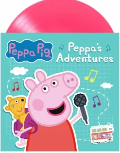 Peppa Pig - Peppa's Adventures: The Album LP Vinyl Record (2022 Record Store Day Exclusive “Peppa” Pink Coloured Vinyl)
