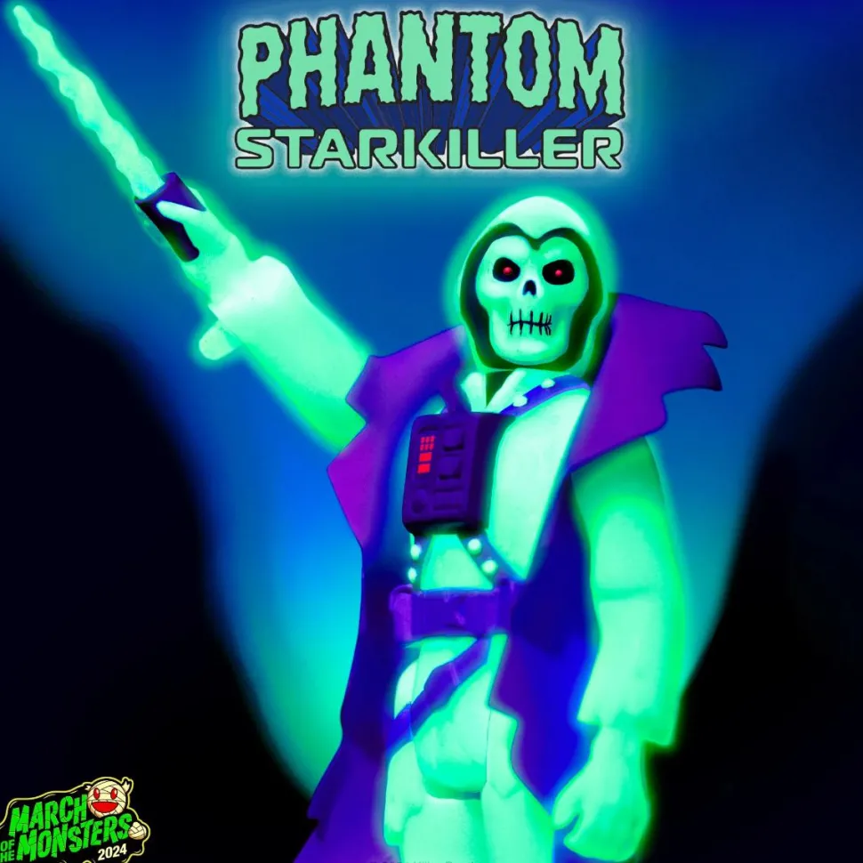 Phantom Starkiller - Phantom Starkiller (Monster Glow) Glow-in-the-Dark ReAction 3.75" Action Figure
