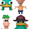 Phineas and Ferb - The Magnificent Few Pop! Vinyl Bundle (Set of 4)