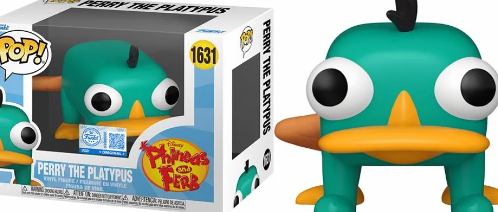 Phineas and Ferb - The Magnificent Few Pop! Vinyl Bundle (Set of 4)