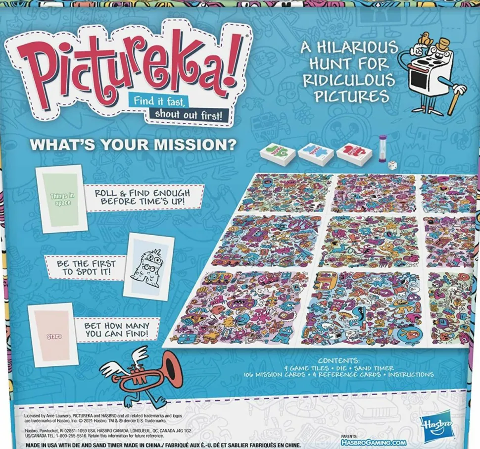 Pictureka! - The Wacky Picture Hunt Board Game