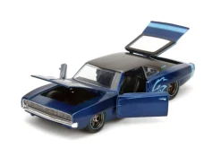 Pink Slips - Blue & Black 1970 Dodge Charger Widebody 1/24th Scale Die-Cast Vehicle Replica