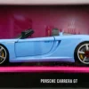 Pink Slips - Blue 2005 Porsche Carrera GT 1/24th Scale Die-Cast Vehicle Replica