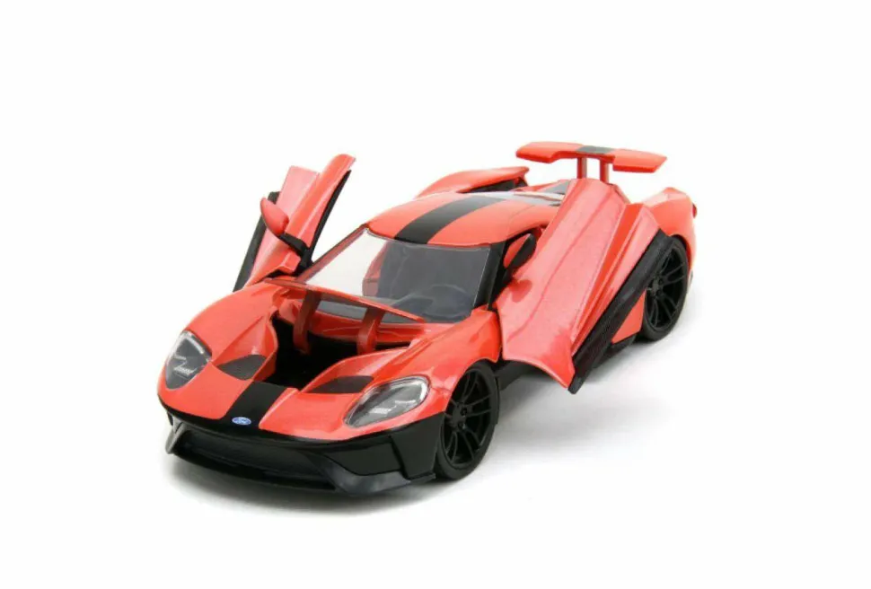 Pink Slips - Coral 2017 Ford GT 1/24th Scale Die-Cast Vehicle Replica