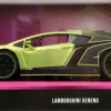 Pink Slips - Green/Black Lamborghini Veneno 1/24th Scale Die-Cast Vehicle Replica