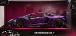 Pink Slips - Purple Lamborghini Aventador SV 1/24th Scale Die-Cast Vehicle Replica