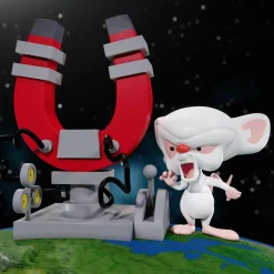 Pinky and the Brain - Brain Ultimates! 7” Scale Action Figure