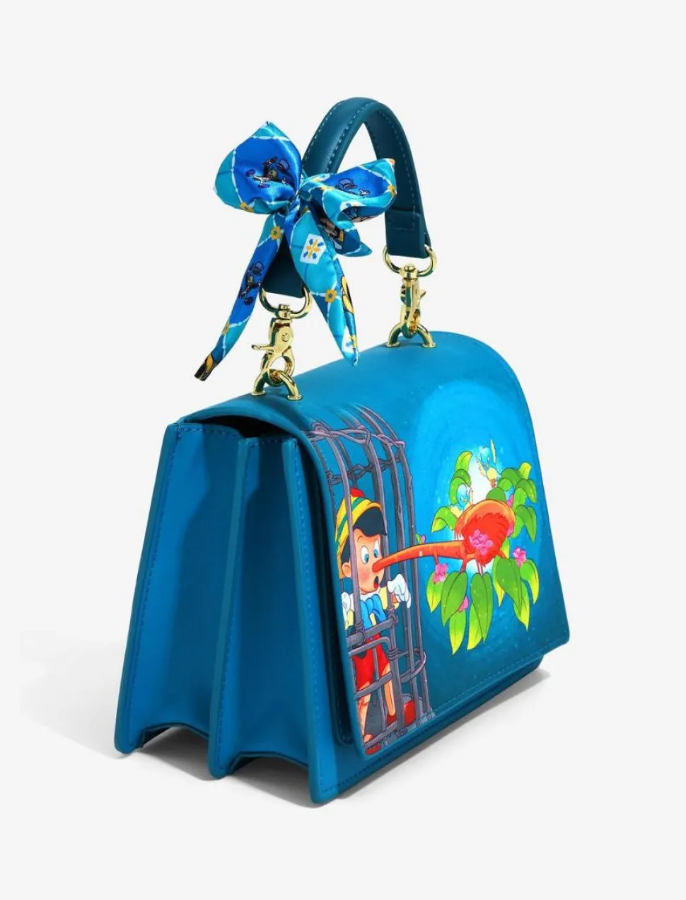 Pinocchio (1940) - Bird’s Nest 7” Faux Leather Crossbody Bag