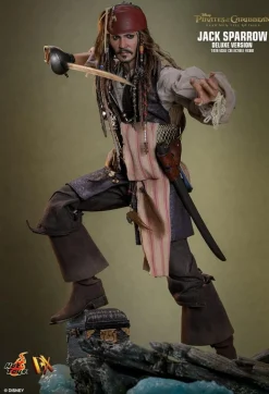 Pirates of the Caribbean: Dead Men Tell No Tales - Jack Sparrow Deluxe 1/6th Scale Hot Toys Action Figure