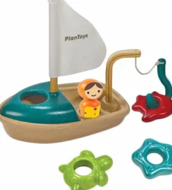 Plan Toys - Activity Fishing Boat