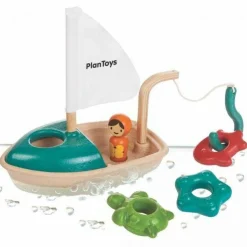 Plan Toys - Activity Fishing Boat