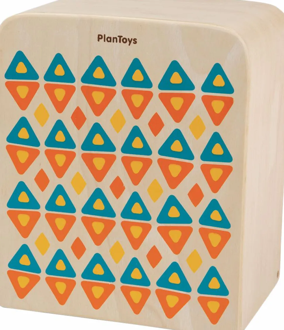 Plan Toys - Wooden Rhythm Box (Square)