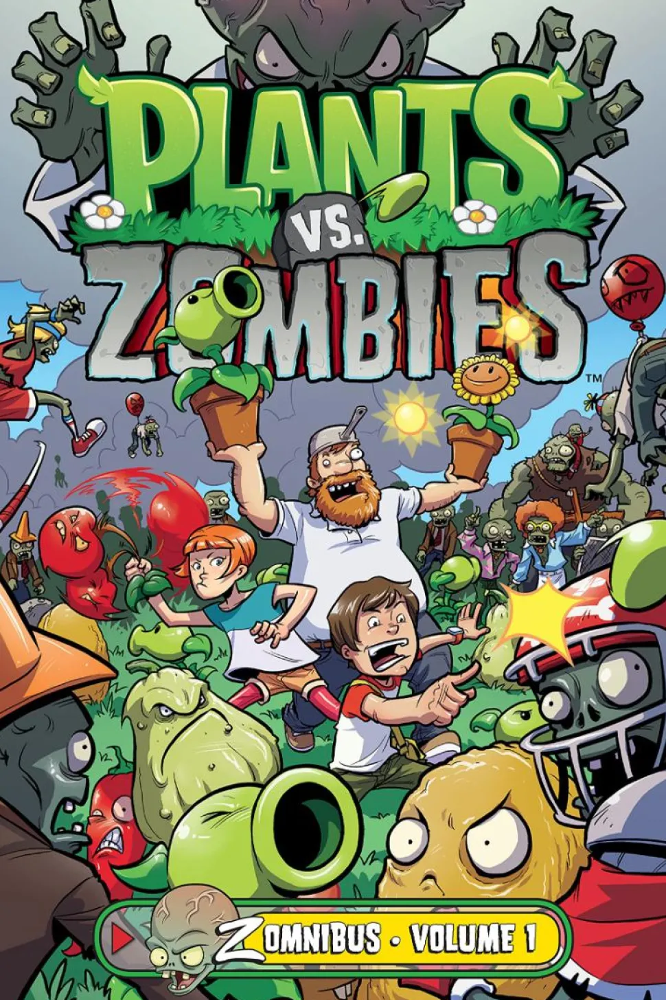 Plants vs. Zombies - Zomnibus Volume 01 Hardcover Book