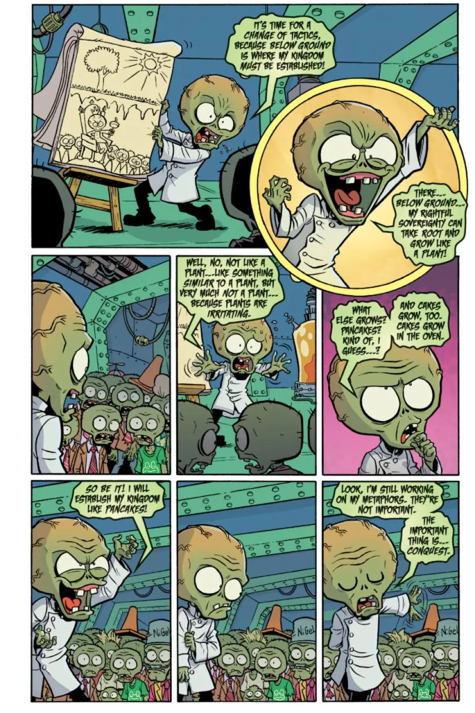 Plants vs. Zomnibus - Zomnibus Volume 02 Hardcover Book