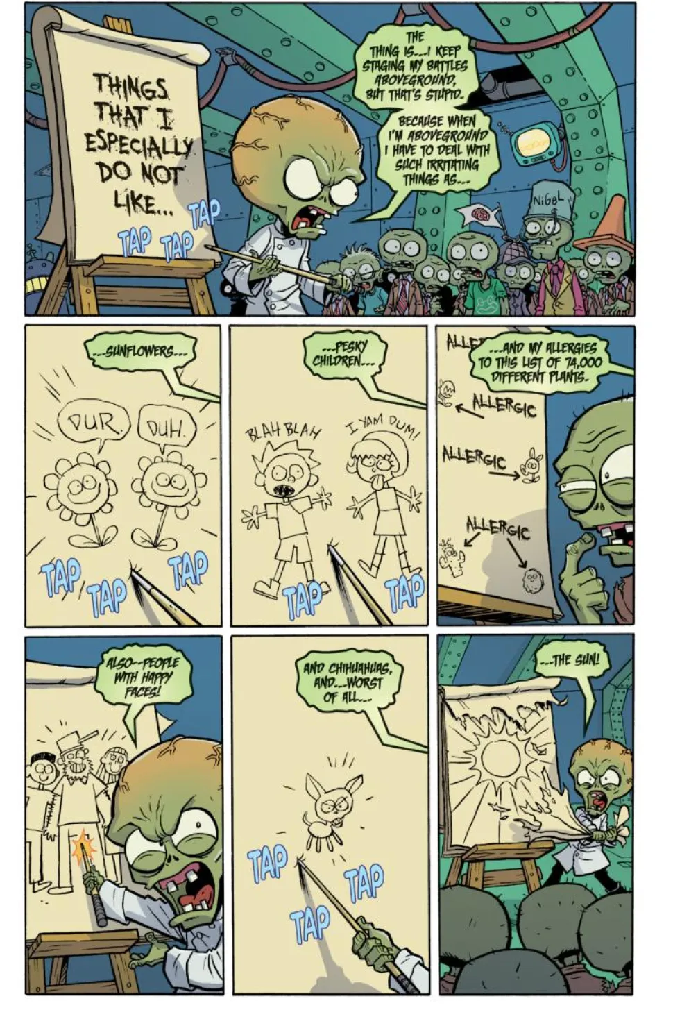 Plants vs. Zomnibus - Zomnibus Volume 02 Hardcover Book