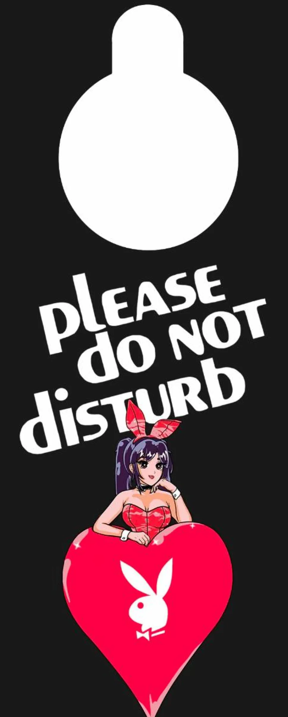 Playboy - Color Bars x Playboy Tokyo Do Not Disturb Sign