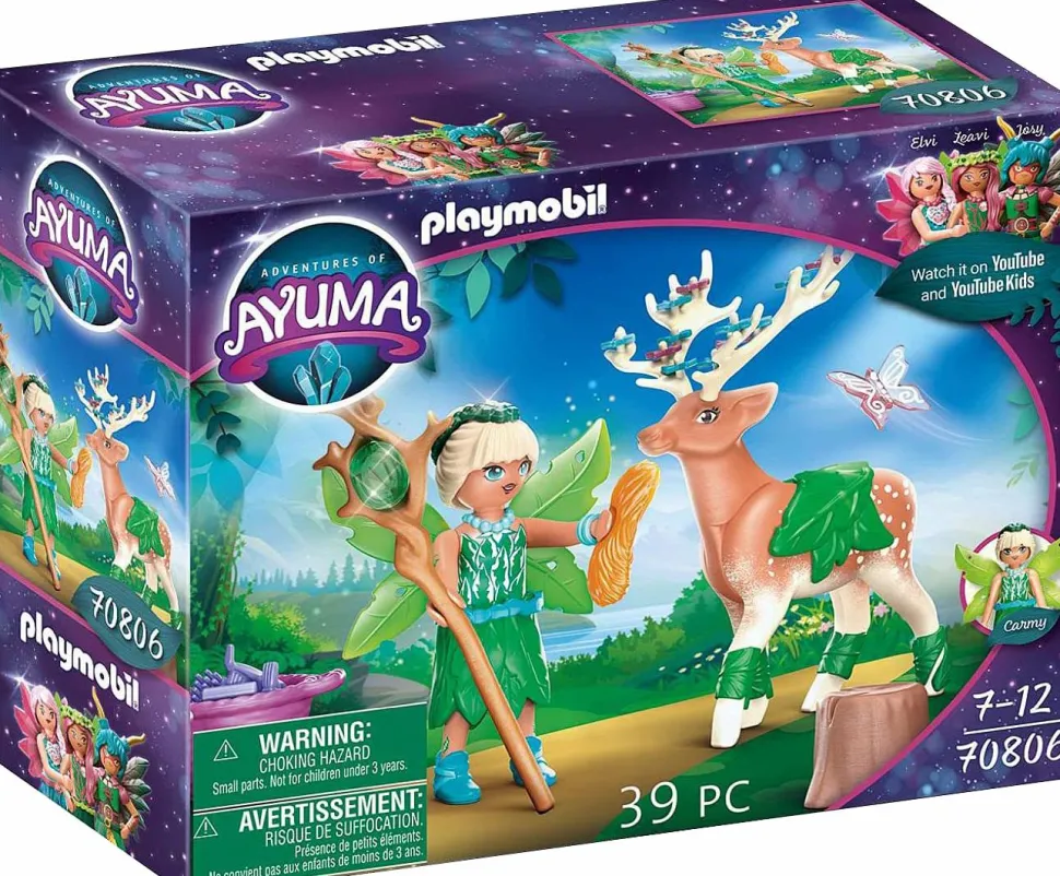 Playmobil: Adventures Of Ayuma - Forest Fairy Playset (70806)