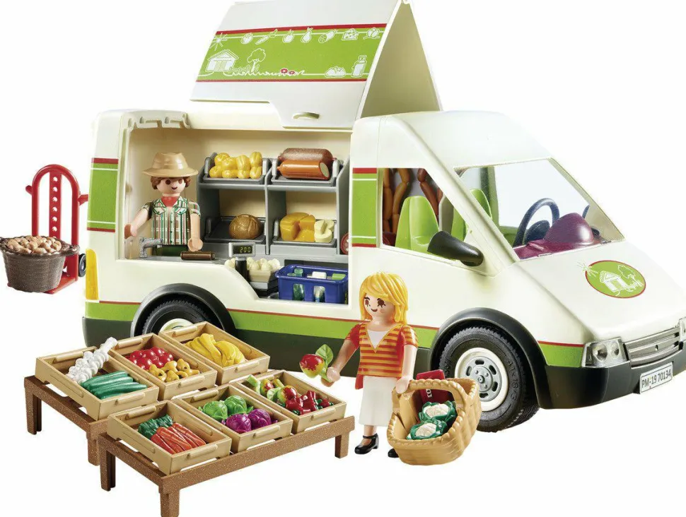 Playmobil: Country - Mobile Farm Market Playset (70134)