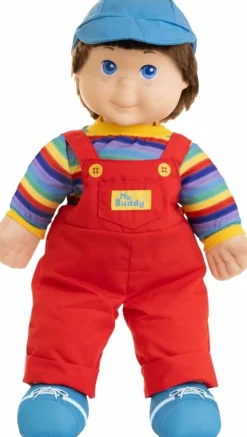 Playskool - My Buddy in Red Overalls 14" Plush Doll