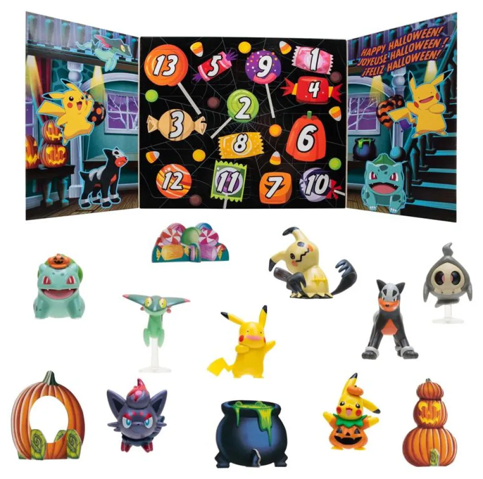 Pokemon - Battle Figure Countdown to Halloween Calendar