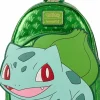Pokemon - Bulbasaur Cosplay 10" Faux Leather Mini Backpack