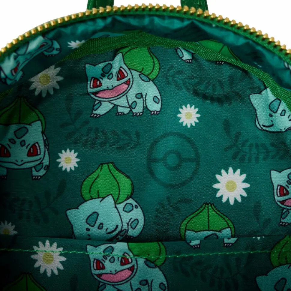 Pokemon - Bulbasaur Cosplay 10" Faux Leather Mini Backpack