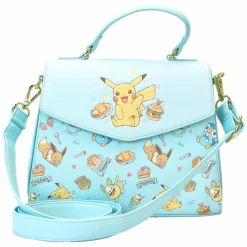 Pokemon - Cafe 8" Faux Leather Crossbody Bag