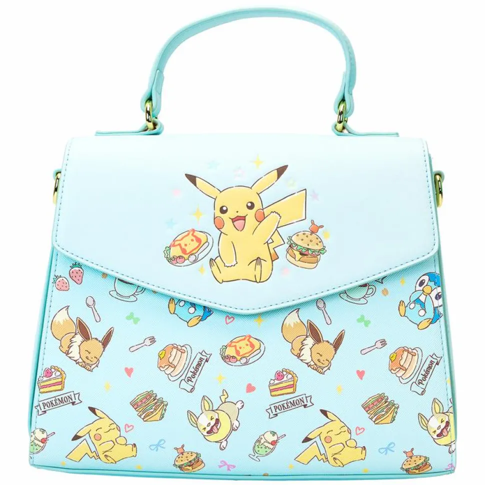 Pokemon - Cafe 8" Faux Leather Crossbody Bag