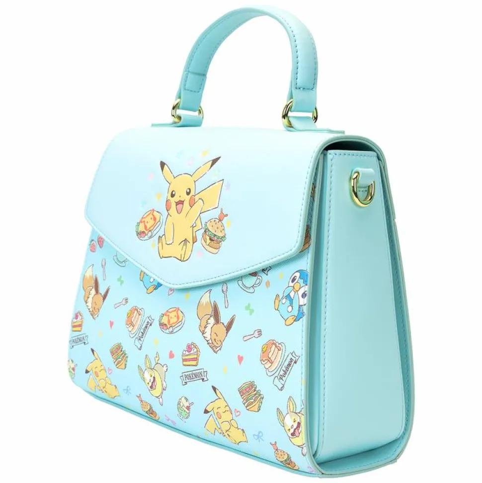 Pokemon - Cafe 8" Faux Leather Crossbody Bag