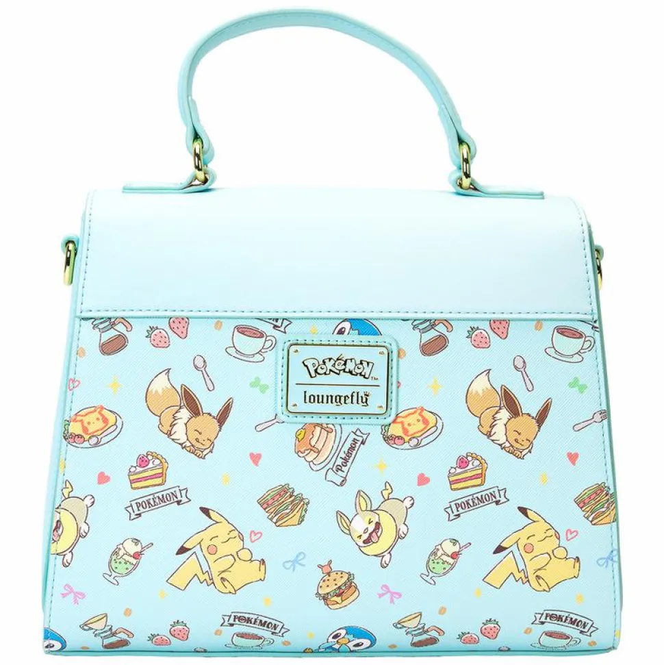Pokemon - Cafe 8" Faux Leather Crossbody Bag