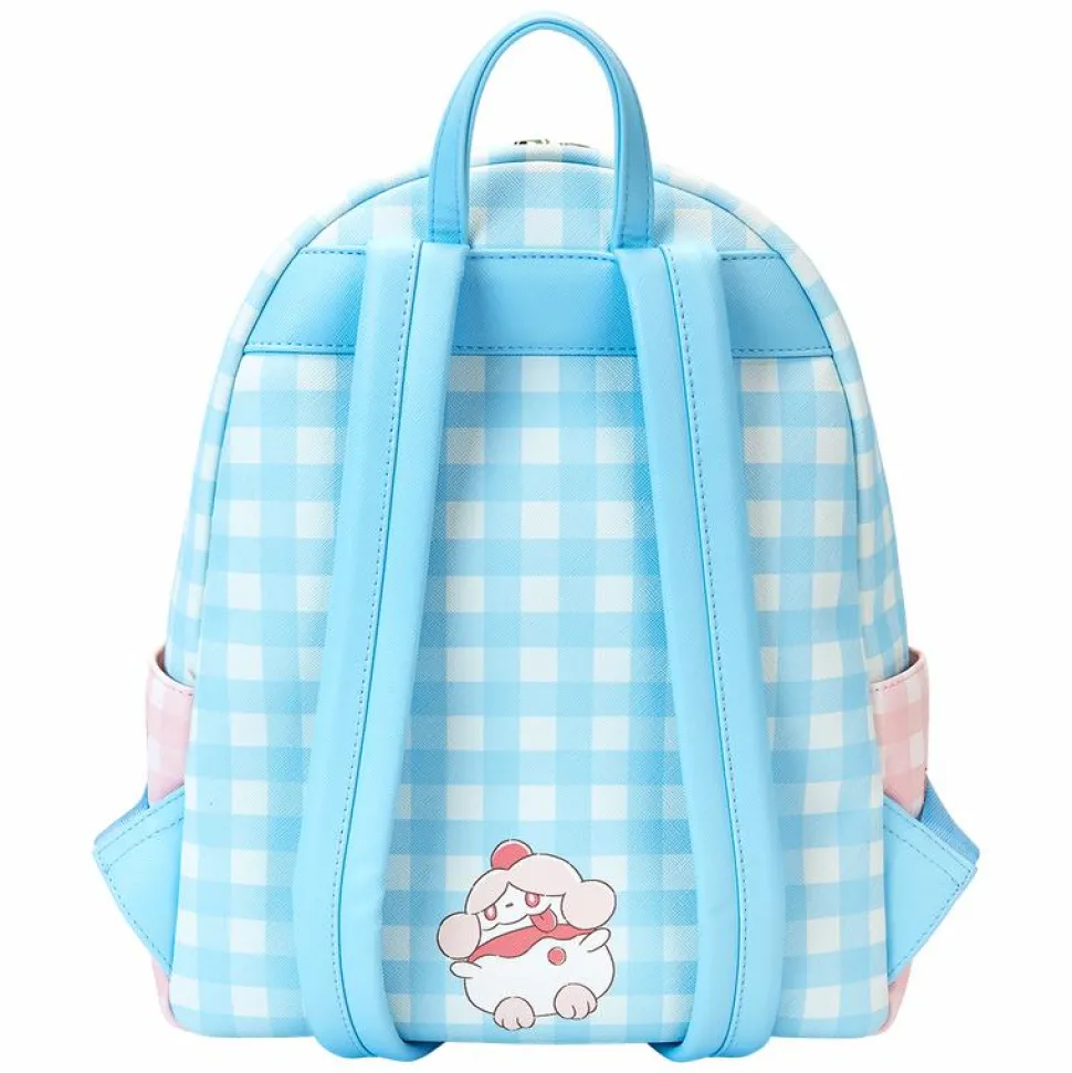 Pokemon - Cafe Triple Pocket 12" Faux Leather Mini Backpack