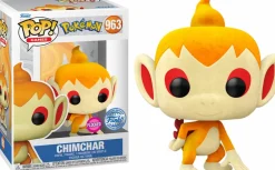 Pokemon - Chimchar Flocked Pop! Vinyl Figure (Popcultcha Exclusive)