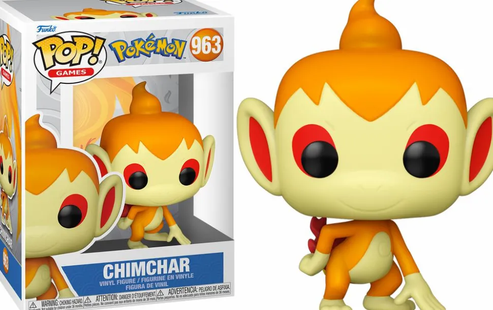 Pokemon - Chimchar Pop! Vinyl Figure