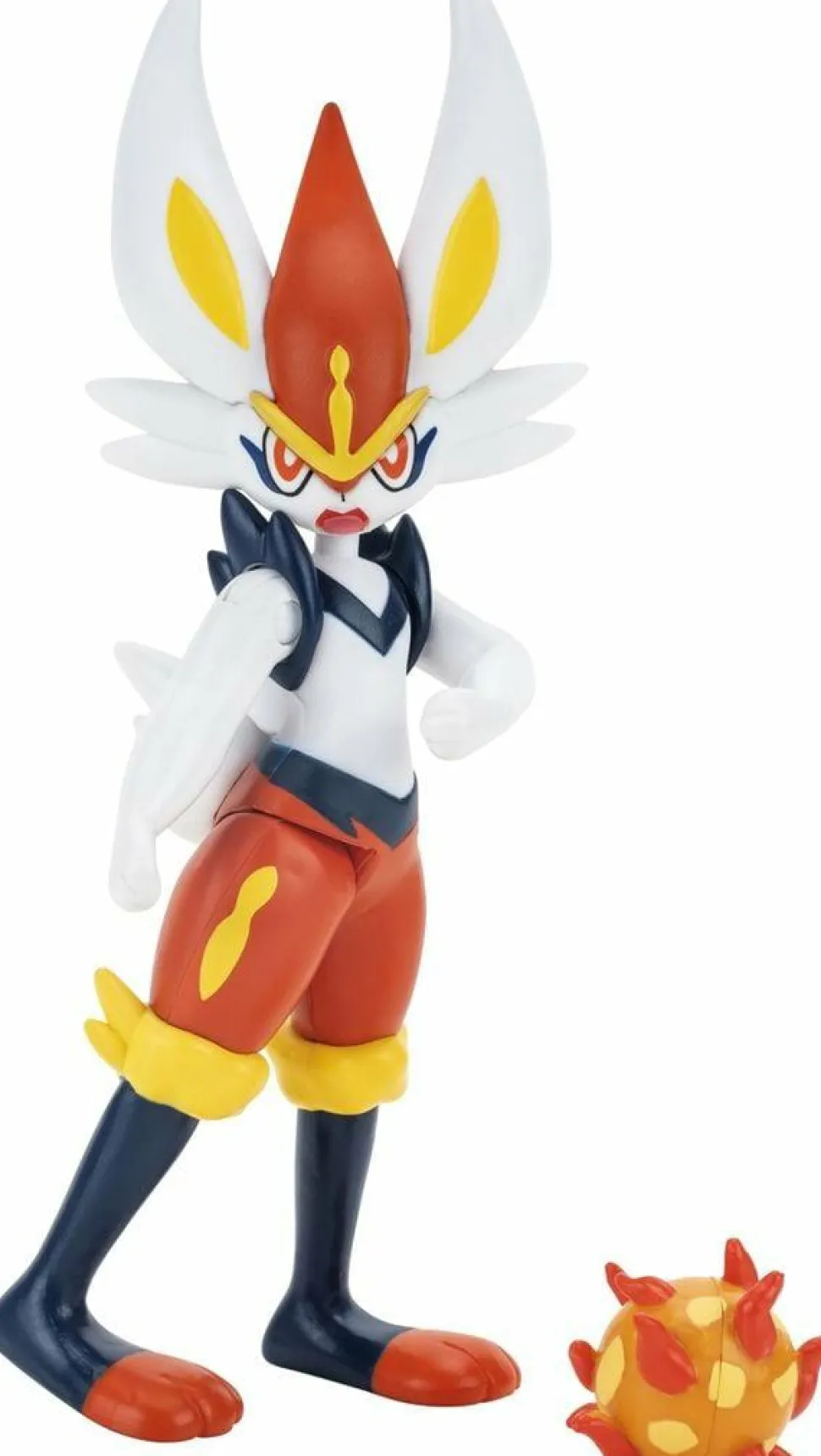 Pokemon - Cinderace Battle Feature 4.5" Action Figure