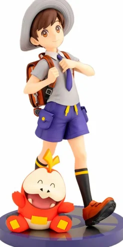 Pokemon - Florian with Fuecoco ArtFX J 1/8th Scale Statue