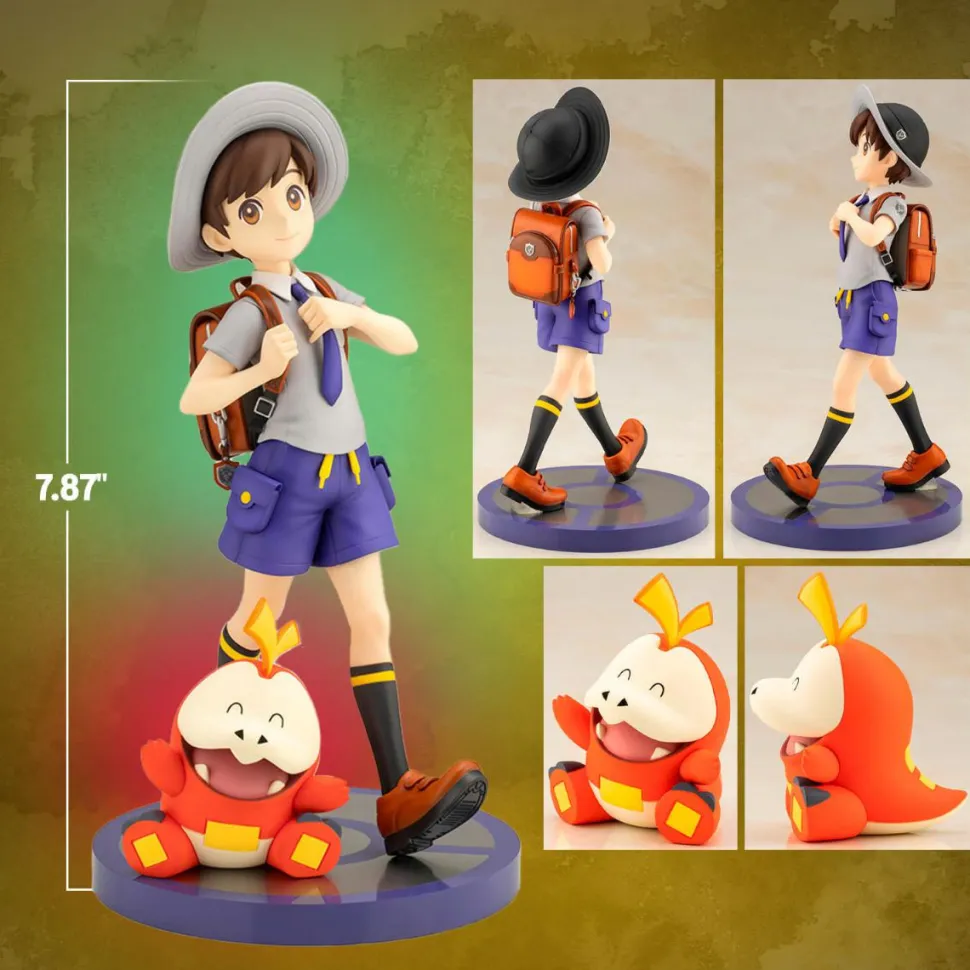 Pokemon - Florian with Fuecoco ArtFX J 1/8th Scale Statue