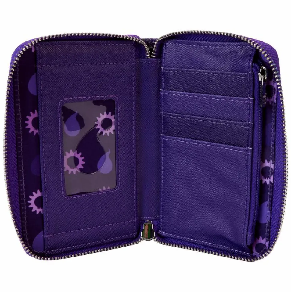 Pokemon - Gengar Evolution 4" Faux Leather Zip-Around Wallet