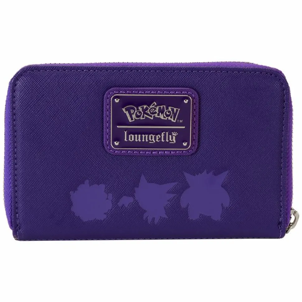 Pokemon - Gengar Evolution 4" Faux Leather Zip-Around Wallet