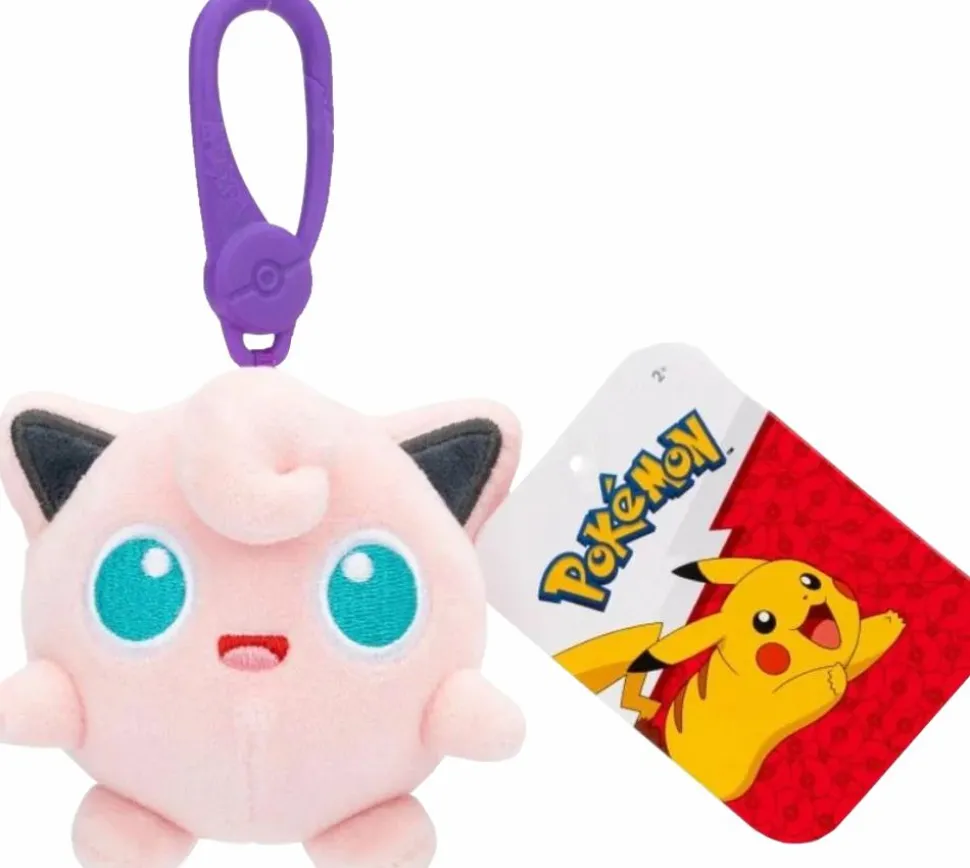 Pokemon - Jigglypuff 3" Clip-On Plush