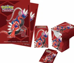 Pokemon - Koraidon ChromaFusion Standard Deck Protector Sleeves & Full View Deck Box Combo Pack