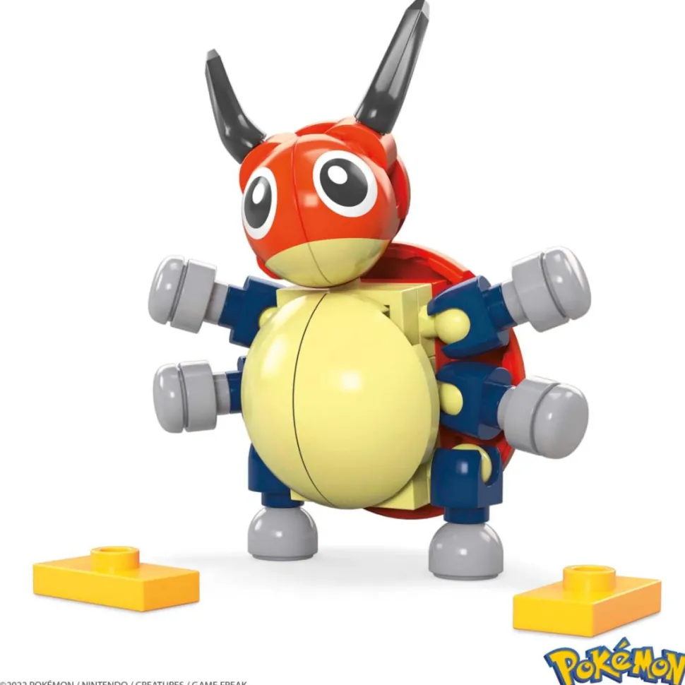 Pokemon - Ledyba Pokeball Mega Construx Construction Set Mini Figure (38 Pieces)