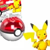 Pokemon - Pikachu 2022 Evergreen Pokeball Mega Construx Construction Set Mini Figure (16 Pieces)