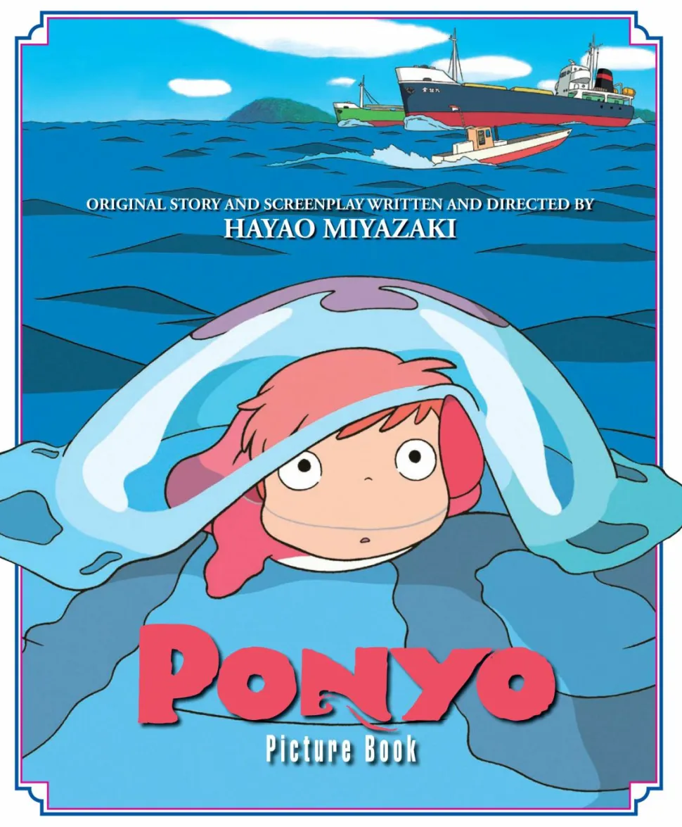Ponyo - Picture Book Hardcover Book