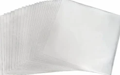 Popcultcha Records - 12" LP Plastic Outer Vinyl Record Sleeves (Pack of 100)