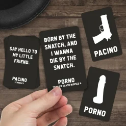 Porno or Pacino - The Quote Guessing Game Card Game