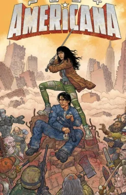 Post Americana by Steve Skroce Trade Paperback Book
