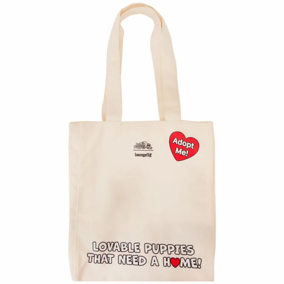 Pound Puppies - 40th Anniversary 12" Canvas Tote Bag