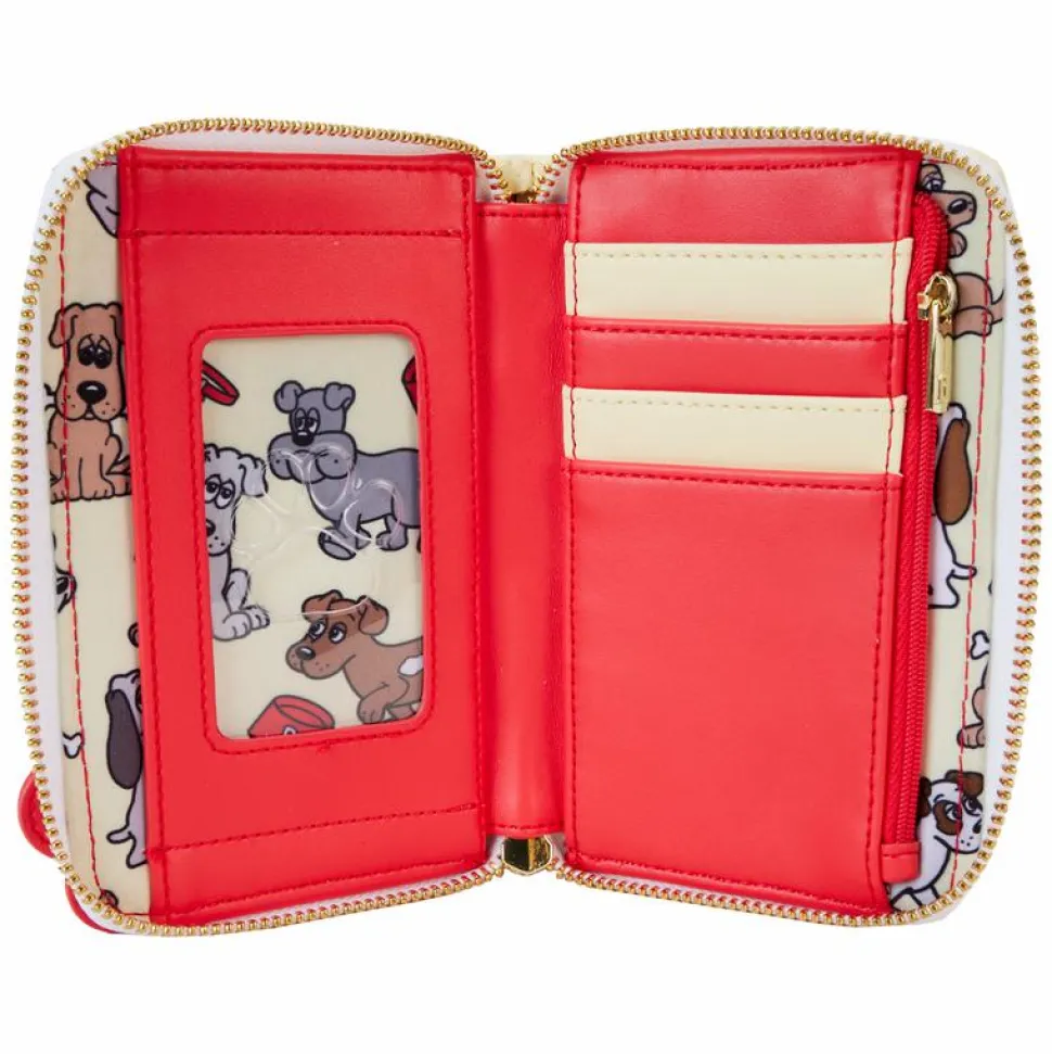 Pound Puppies - 40th Anniversary Plush 4" Faux Leather Zip-Around Wallet